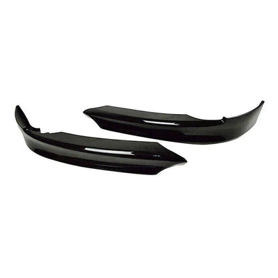 BM E90 3-Series Pre-LCI Gloss Black Front Bumper Splitters (05-08)