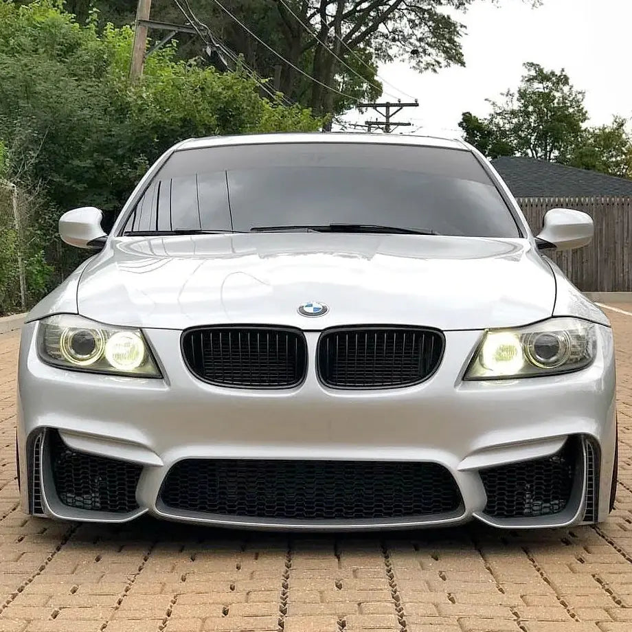 BM E90 LCI (09-11) M4 Style Plastic Front Bumper