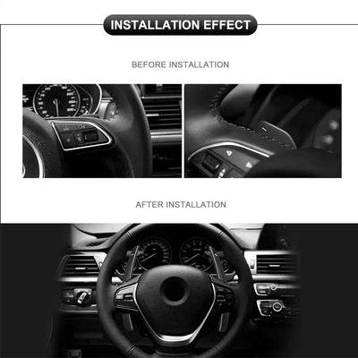 BM F-Series Aluminium Paddle Shift Extensions - Black