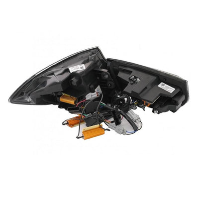 BM F30 3-Series CS Style OLED Sequential Smoked Black Taillights (12-18)