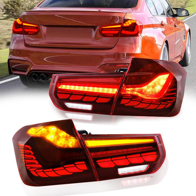 BM F80 M3 CS Style OLED Sequential Red Taillights