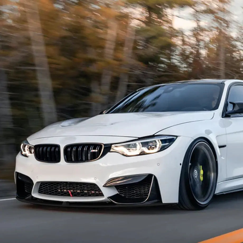 BM F80 M3 / F82 M4 Performance Style Gloss Black 6-Piece Front Spoiler