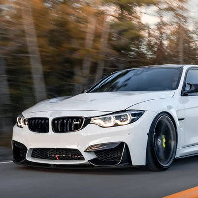 BM F80 M3 / F82 M4 Performance Style Gloss Black 6-Piece Front Spoiler