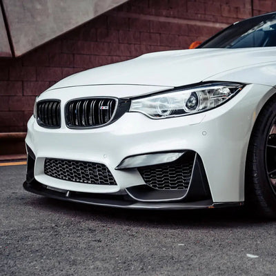 BM F80 M3 / F82 M4 Performance Style Gloss Black 6-Piece Front Spoiler
