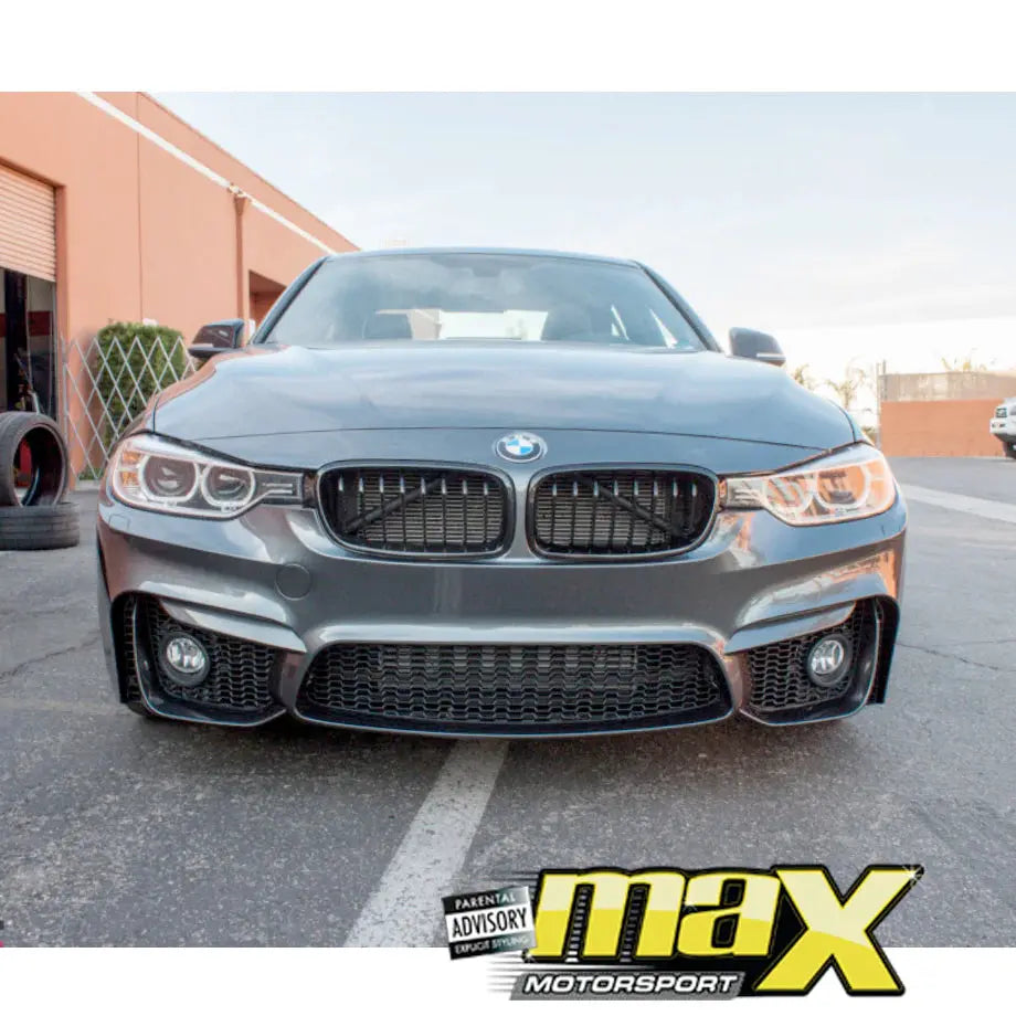 BM F80 M3 Style Front Bumper - To Fit BM F30 3-Series