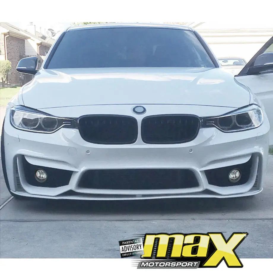 BM F80 M3 Style Front Bumper - To Fit BM F30 3-Series