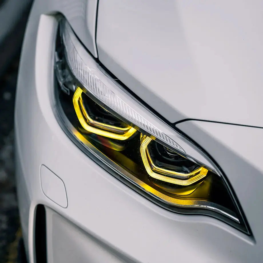 BM F87 M2 LCI (18-21) Lemon Yellow DRL LED Headlight Modules