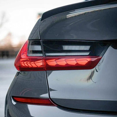 BM G20 3-Series CS Style OLED Sequential Smoked Red Taillights