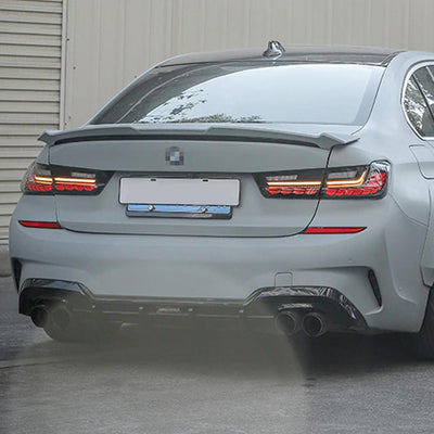 BM G20 3-Series CS Style OLED Sequential Smoked Black Taillights