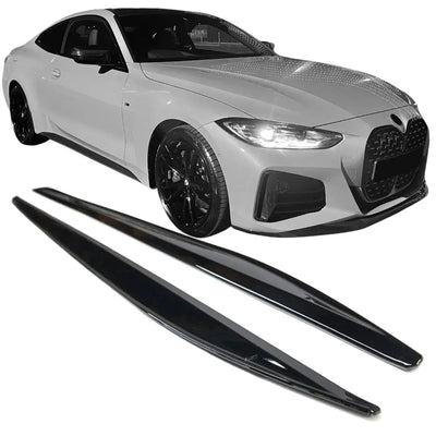 BM G22 4-Series (20-On) Gloss Black Performance Style Side Skirts Extensions