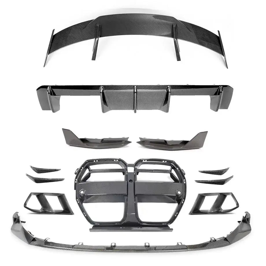 BM G80 / G82 (M3/M4) Carbon Fibre M-Performance Style Body Kit (14 Piece)