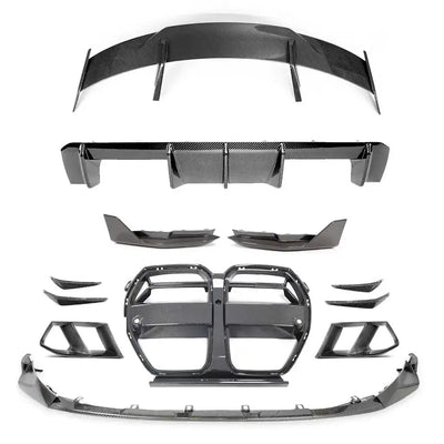 BM G80 / G82 (M3/M4) Carbon Fibre M-Performance Style Body Kit (14 Piece)
