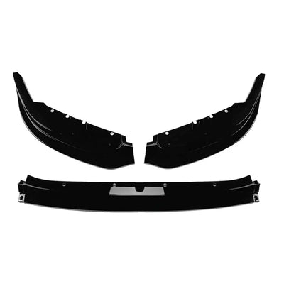 BM G87 M2 3-Piece Gloss Black Front Lip Spoiler