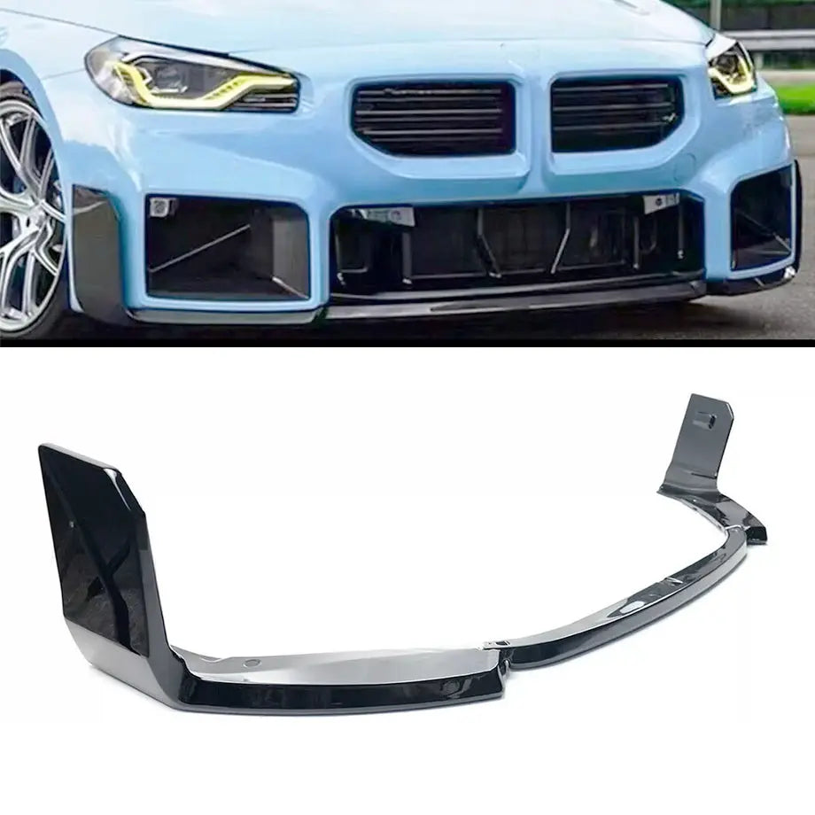 BM G87 M2 3-Piece Performance Style Gloss Black Front Spoiler
