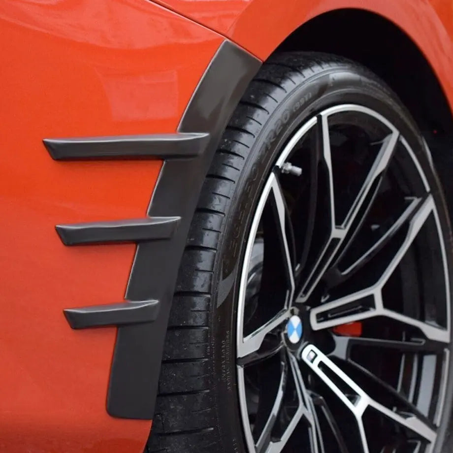 BM G87 M2 Performance Style Gloss Black Fender Arch Trim Kit