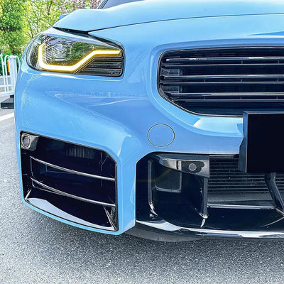BM G87 M2 Performance Style Gloss Black Front Bumper Air Vent Covers