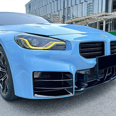 BM G87 M2 Performance Style Gloss Black Front Bumper Air Vent Covers