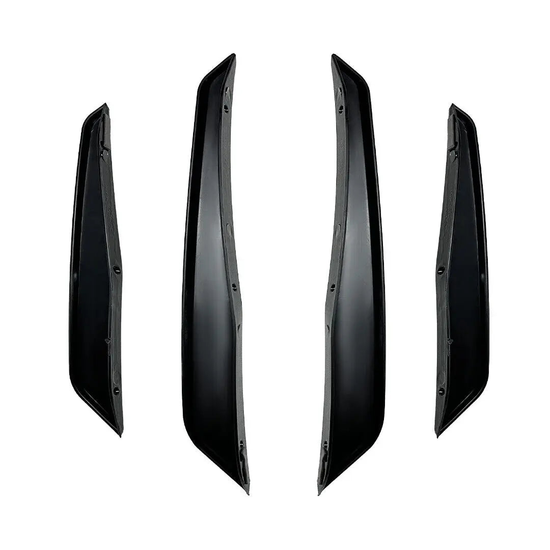 BM G87 M2 Performance Style Gloss Black Front Bumper Canards (4-Piece)
