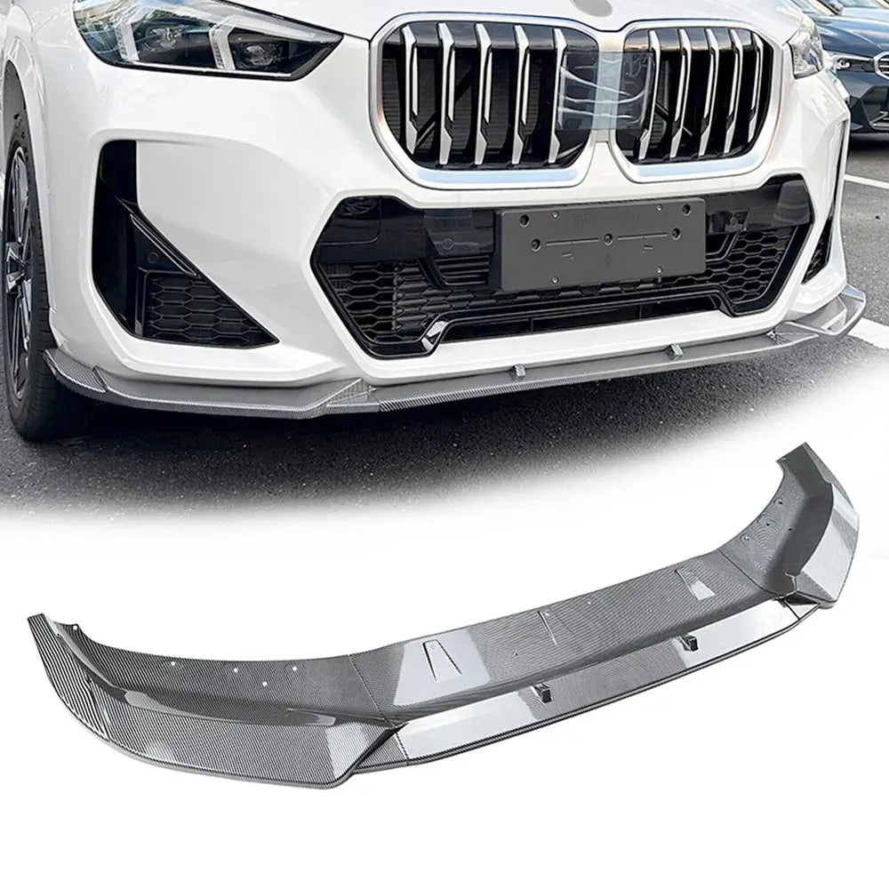 BM X1 U11 Carbon Look 3-Piece Plastic Front Spoiler (23-On) - Type B