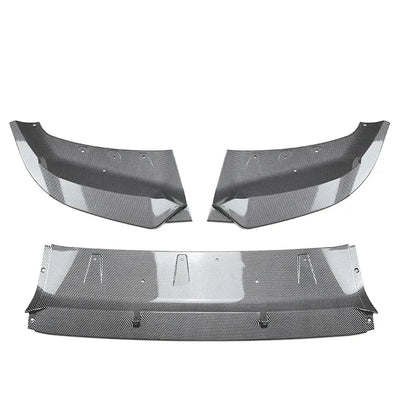 BM X1 U11 Carbon Look 3-Piece Plastic Front Spoiler (23-On) - Type B