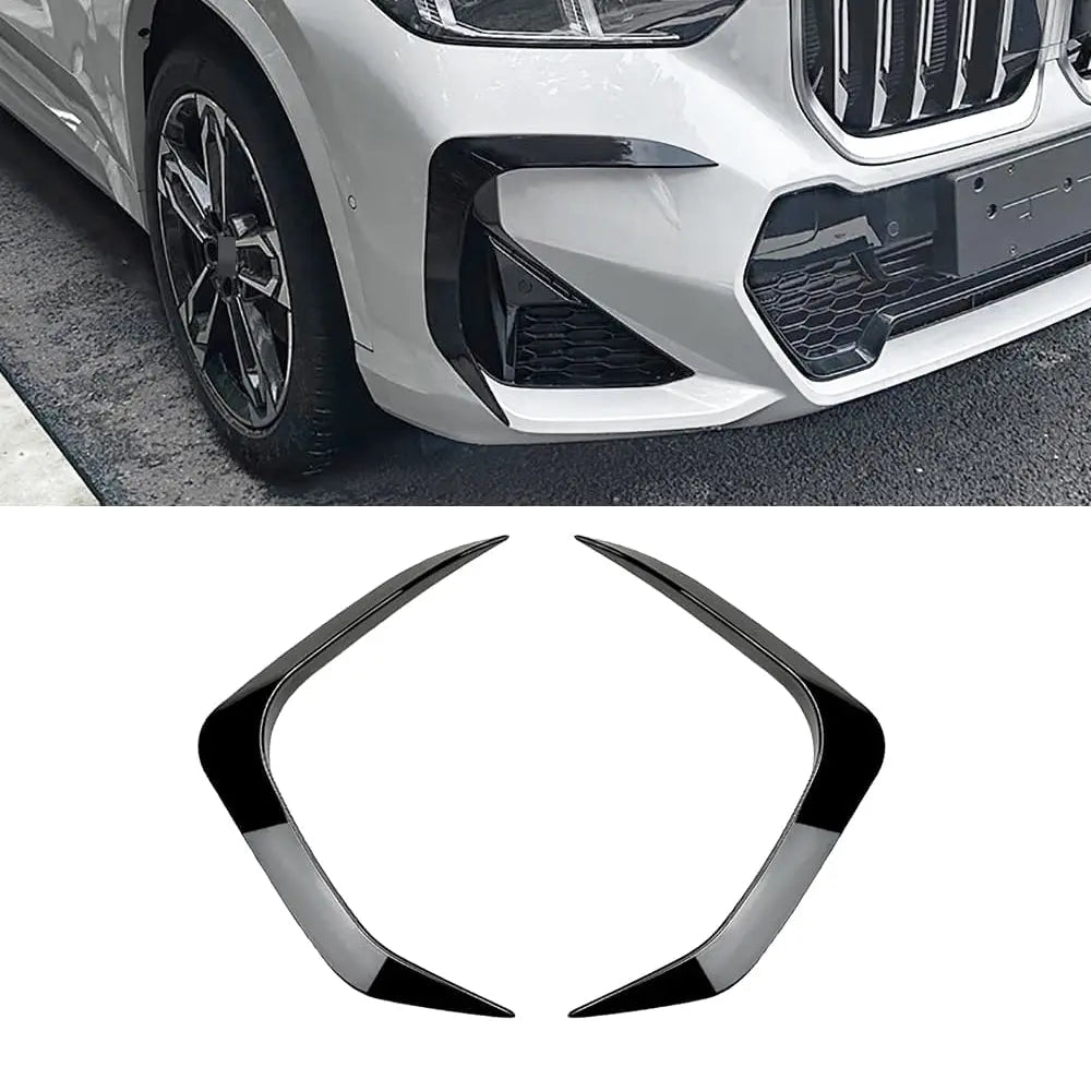BM X1 U11 Gloss Black Front Bumper Canards (23-On)