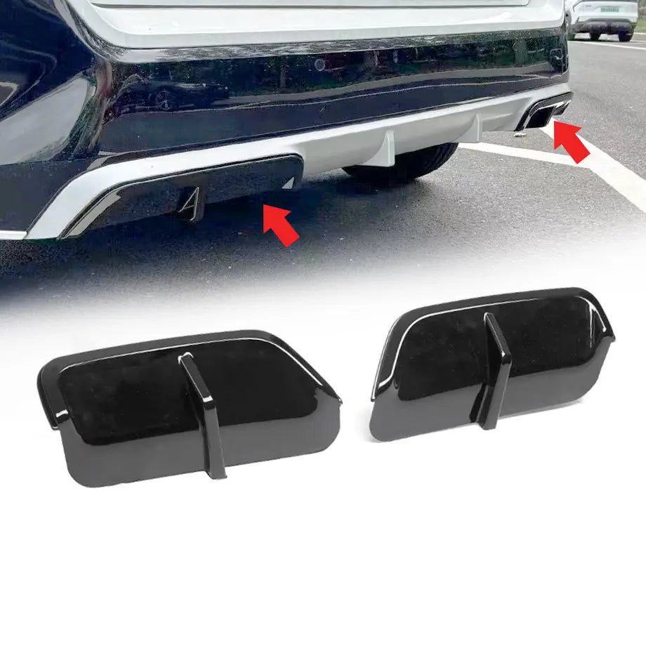 BM X1 U11 (23-On) 2-Piece Gloss Black Diffuser Add-On