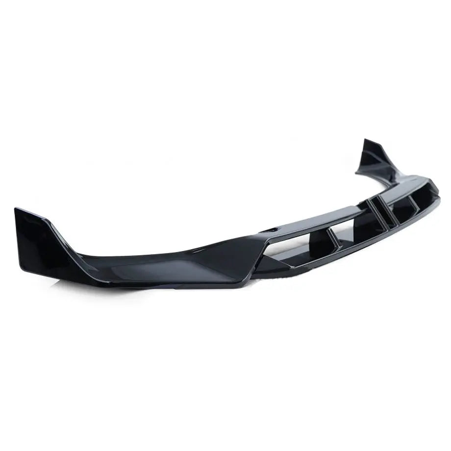 BM X3 G01 LCI Facelift 3-Piece Warrior Style Gloss Black Front Spoiler
