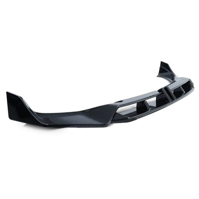 BM X3 G01 LCI Facelift 3-Piece Warrior Style Gloss Black Front Spoiler