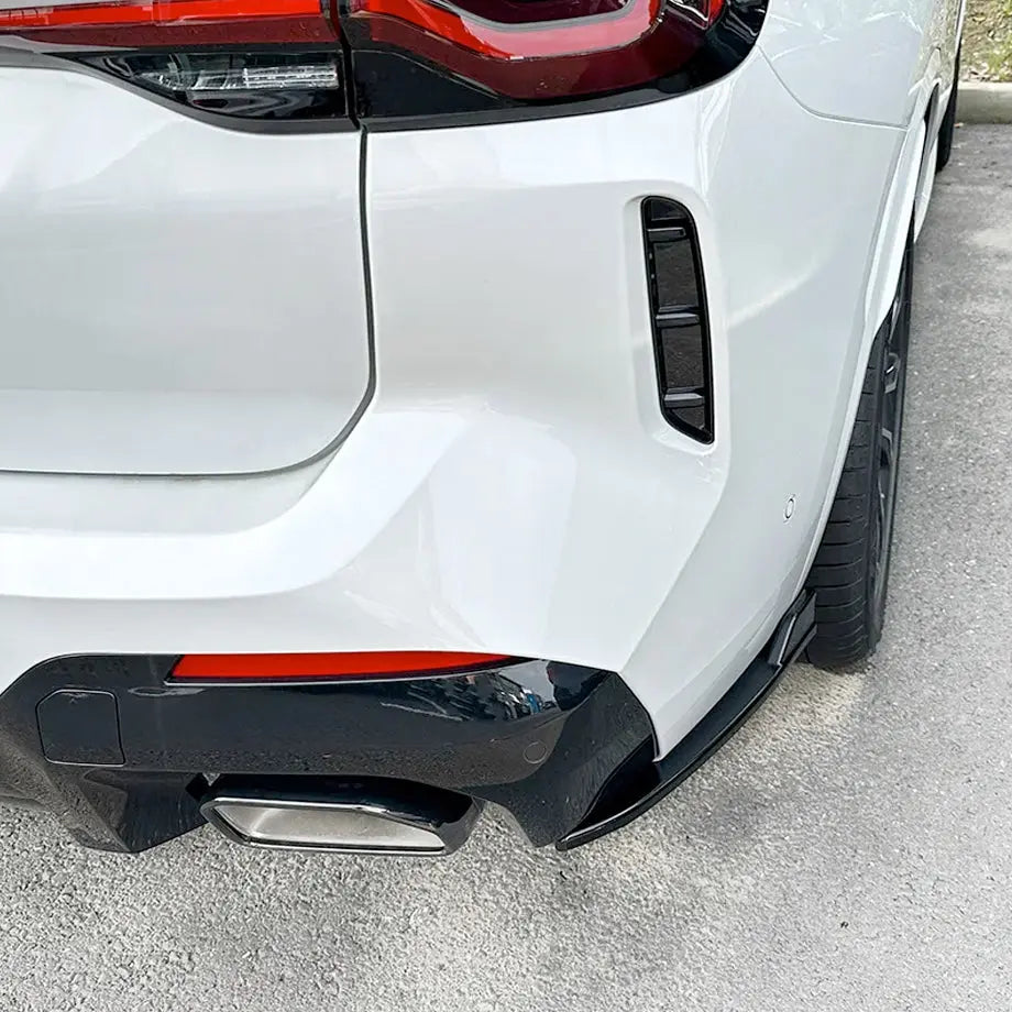 BM X3 G01 LCI Facelift Gloss Black Rear Bumper Splitter