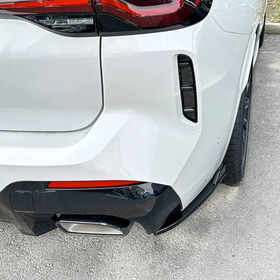 BM X3 G01 LCI Facelift Gloss Black Rear Bumper Splitter