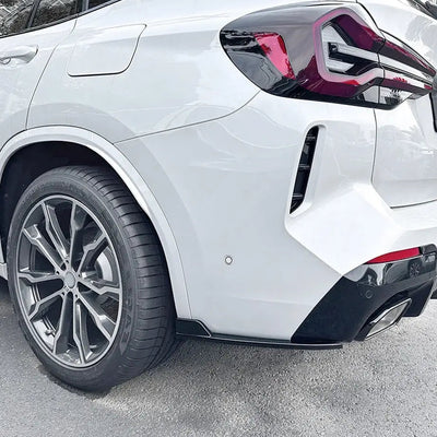 BM X3 G01 LCI Facelift Gloss Black Rear Bumper Splitter