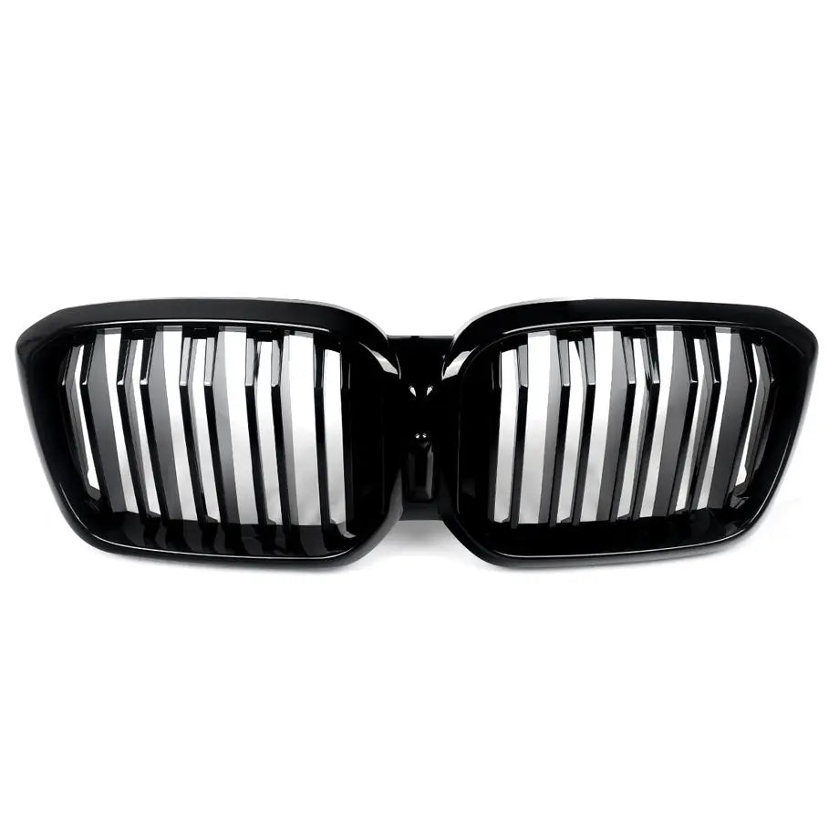 BM X3 G01 LCI (22-On) Piano Black Double Slat Kidney Grille