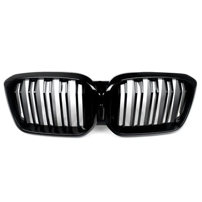 BM X3 G01 LCI (22-On) Piano Black Double Slat Kidney Grille