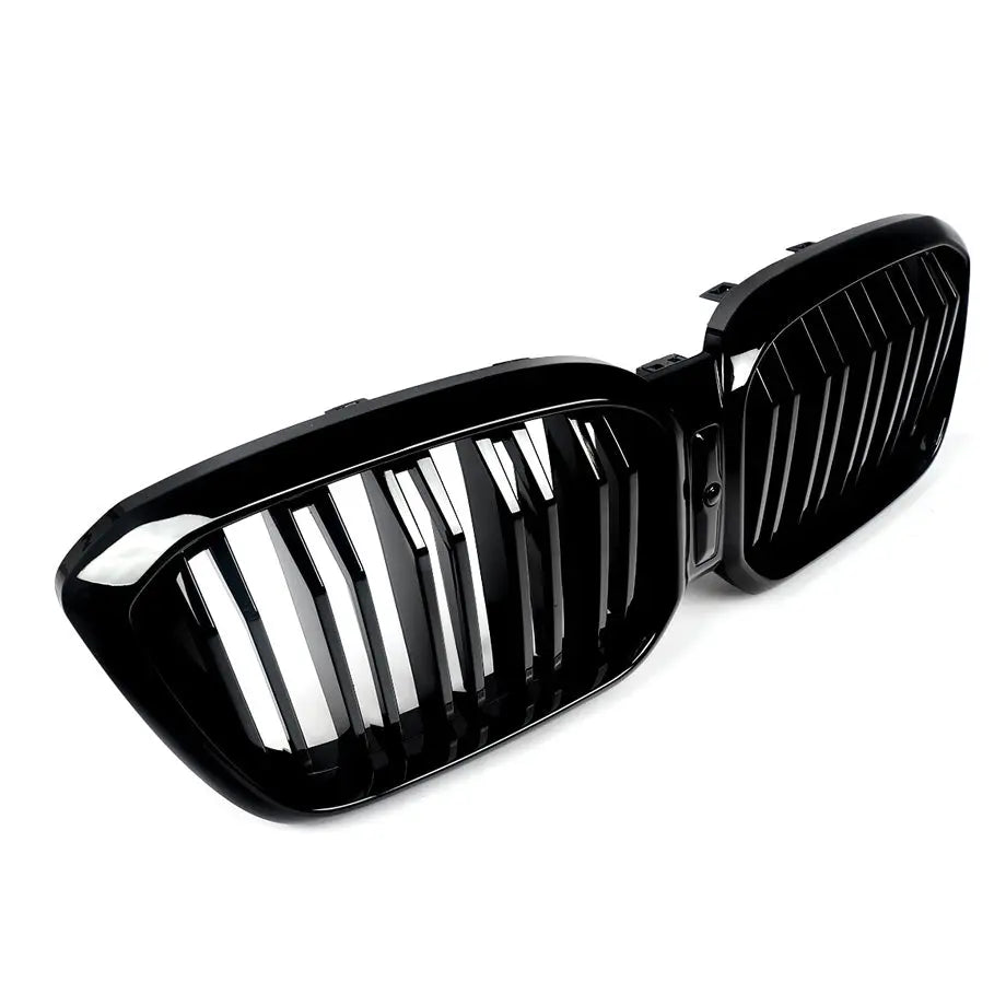 BM X3 G01 LCI (22-On) Piano Black Double Slat Kidney Grille