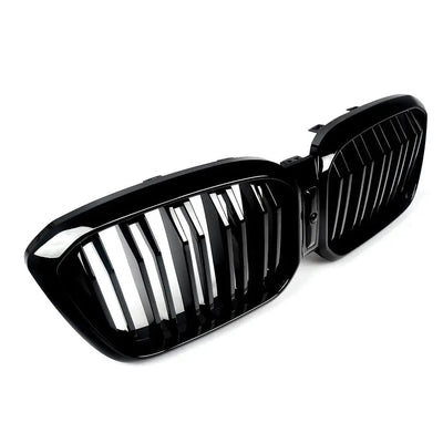 BM X3 G01 LCI (22-On) Piano Black Double Slat Kidney Grille