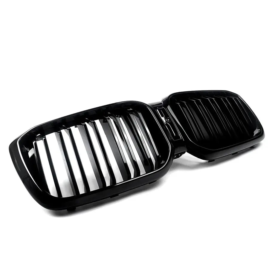 BM X3 G01 LCI (22-On) Piano Black Double Slat Kidney Grille