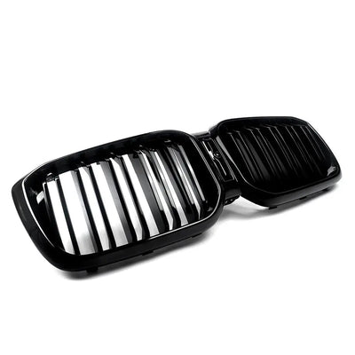 BM X3 G01 LCI (22-On) Piano Black Double Slat Kidney Grille