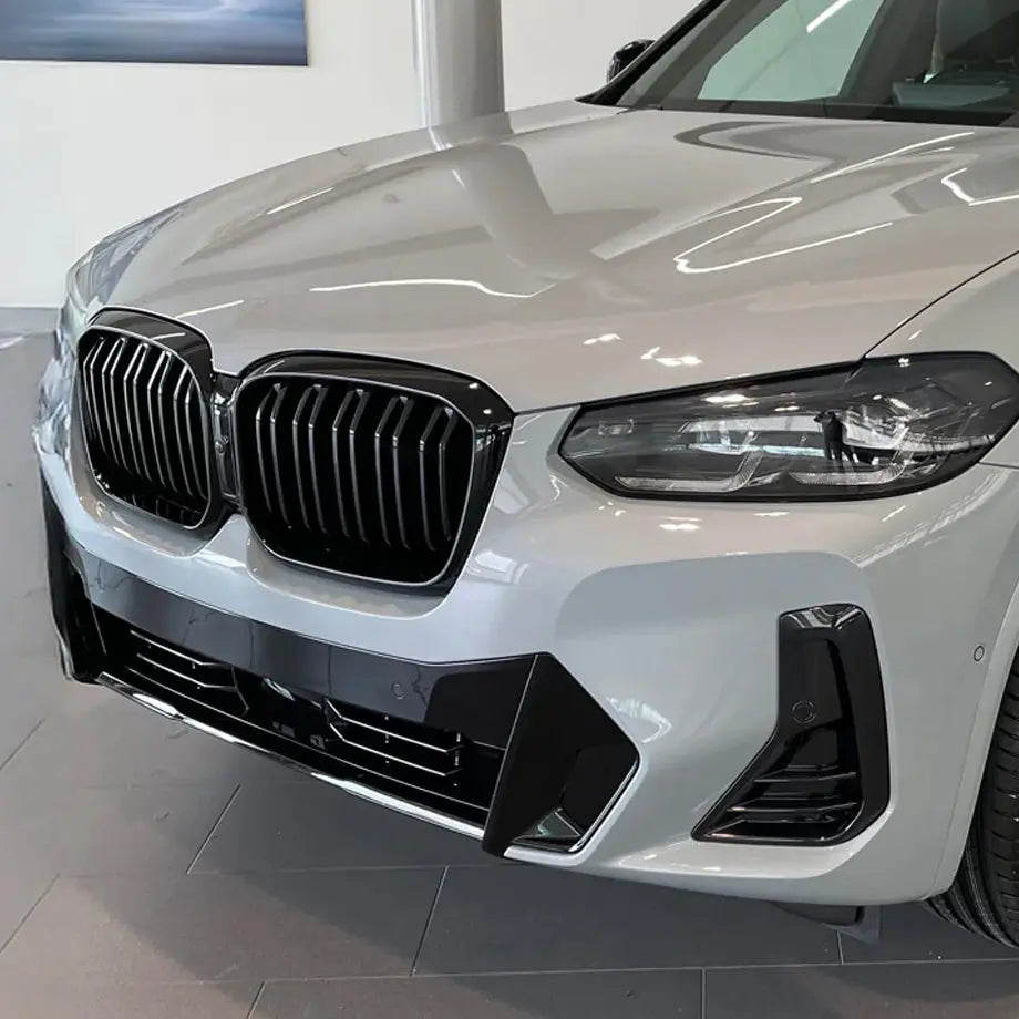 BM X3 G01 LCI (22-On) Piano Black Double Slat Kidney Grille