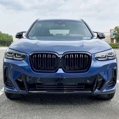 BM X3 G01 LCI (22-On) Piano Black Double Slat Kidney Grille