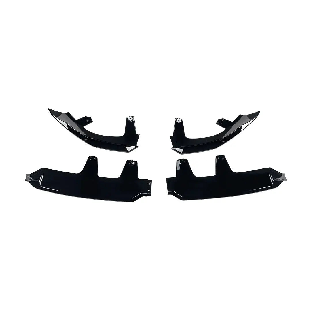 BM X3 G45 - (25-On) Gloss Black Performance Style 3-Piece Front Spoiler