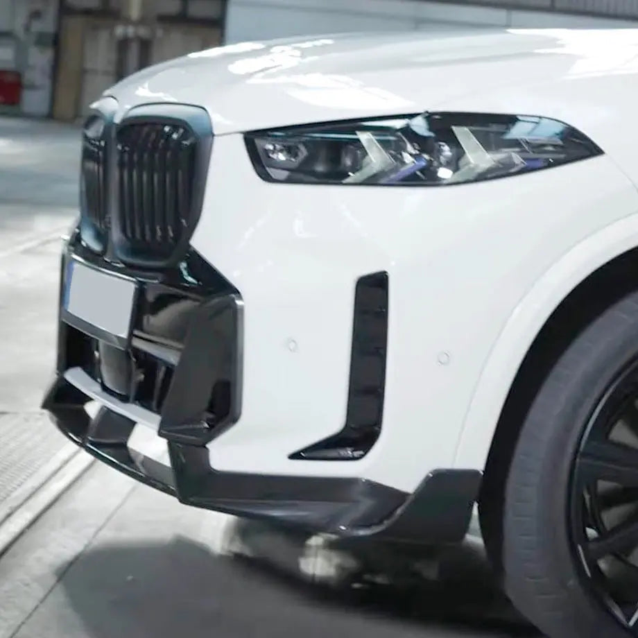 BM X5 G05 LCI (23-On) Facelift 4-Piece Gloss Black Front Spoiler