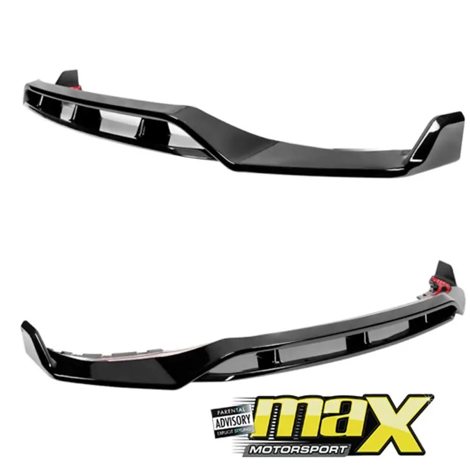 BM X5 G05 Series Gloss Black 3-Piece Front Spoiler