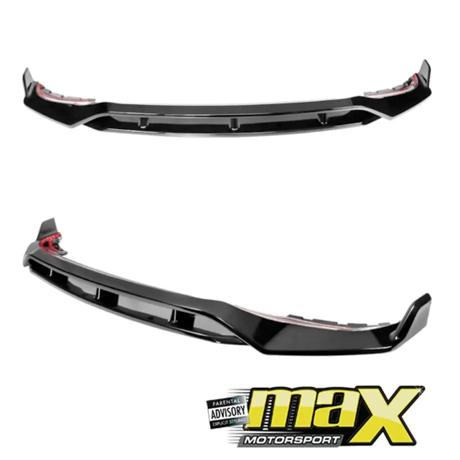 BM X5 G05 Series Gloss Black 3-Piece Front Spoiler