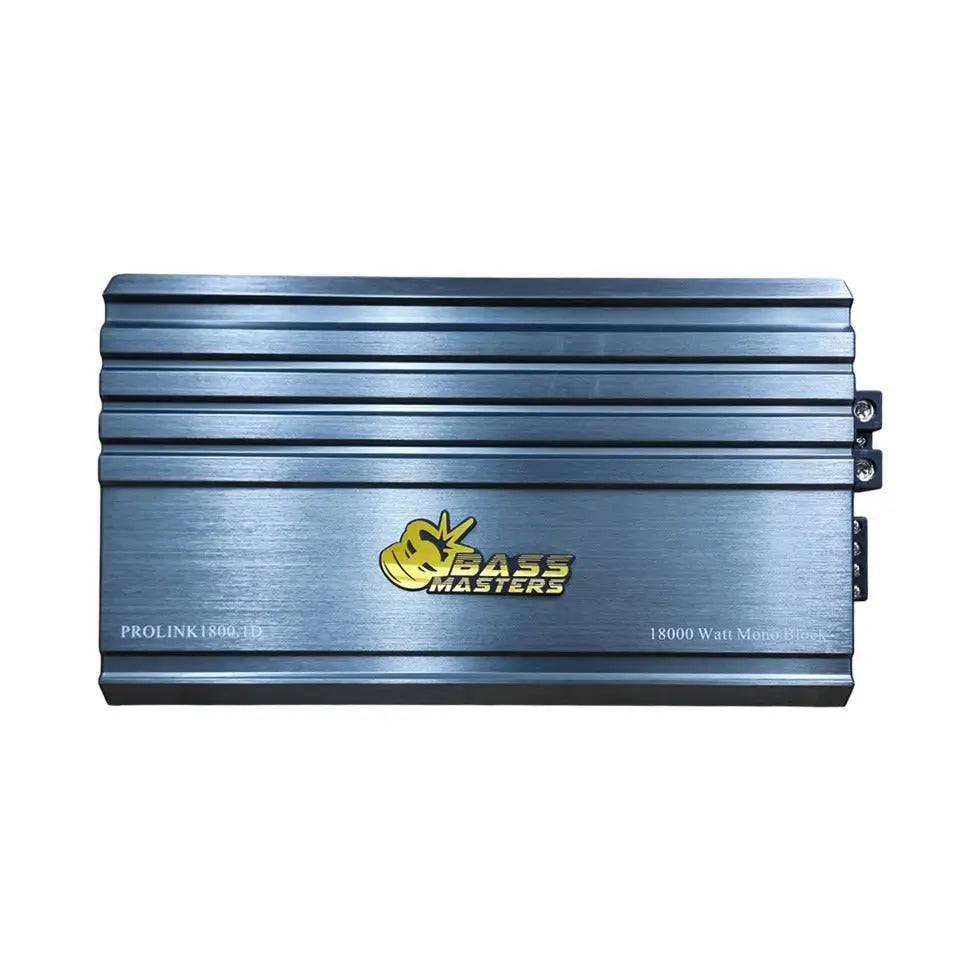Bass Masters Prolink-1800.1 Black Series Monoblock Amplifier - 18 000W