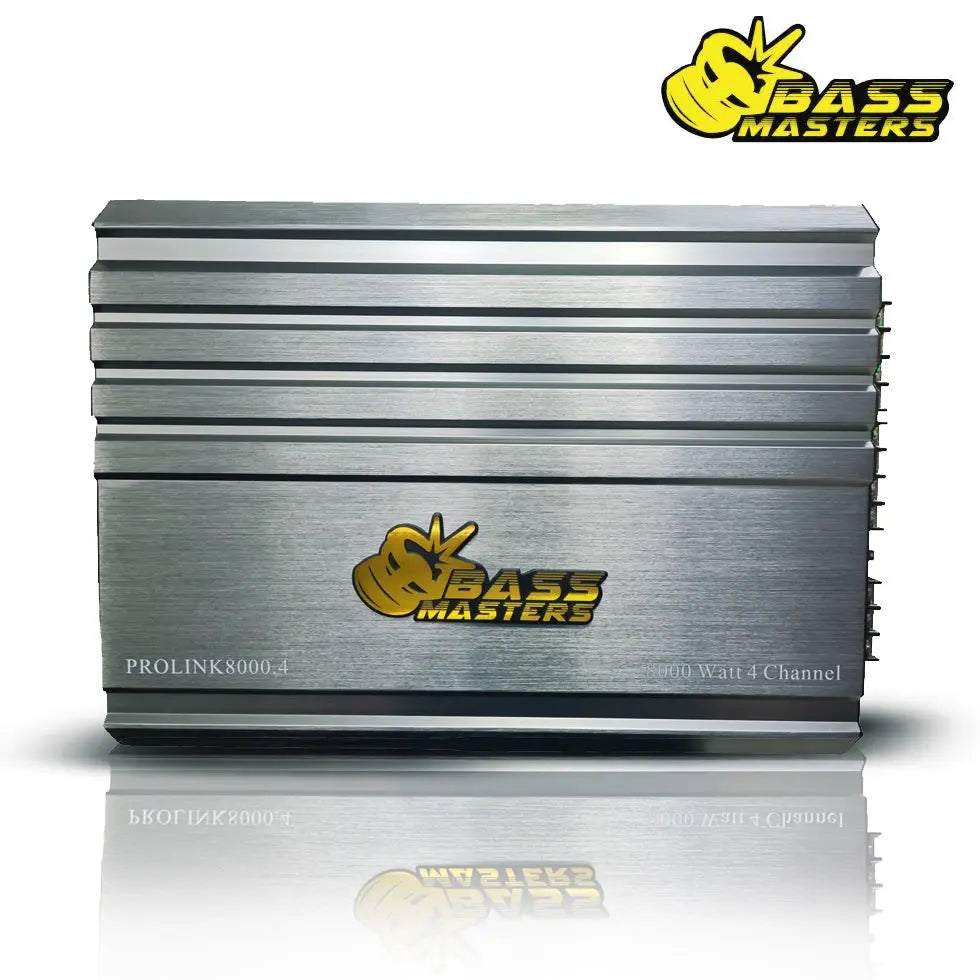Bass Masters Prolink-8000.4 4-Channel Amplifier - 8000W