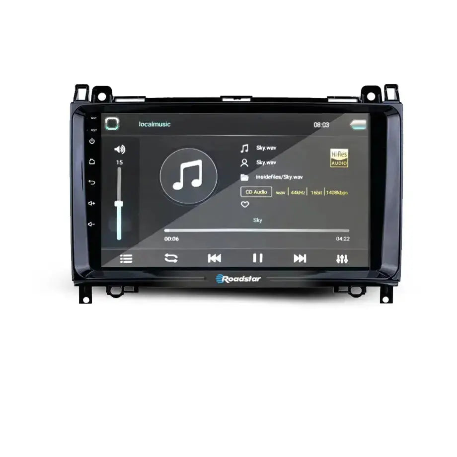 Benz W906 Sprinter (06-12) - 9 Inch Roadstar Android Entertainment & GPS System