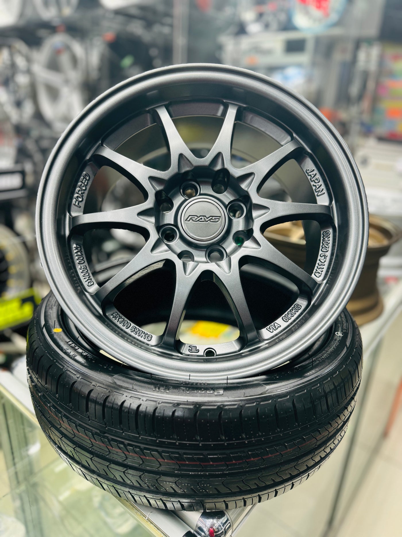 15” As-28 MATT GREY