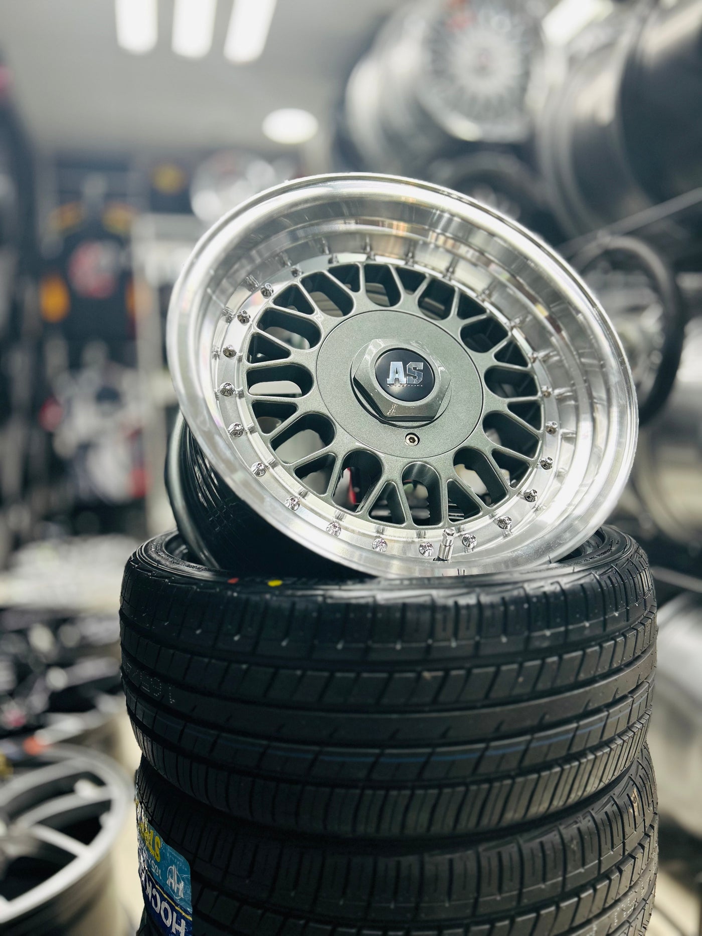 15” AS- BLAZE 4/100 4/108 GUNMETAL