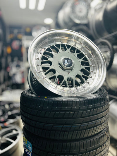 15” AS- BLAZE 4/100 4/108 GUNMETAL