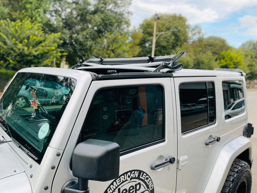 JEEP WRANGLER Half Soft Top Sunroof - 07-18 Wrangler JK ( USED ) 6months old